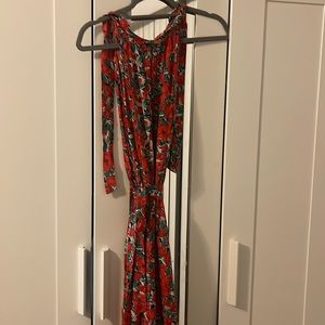 Flower Print Maxi dress